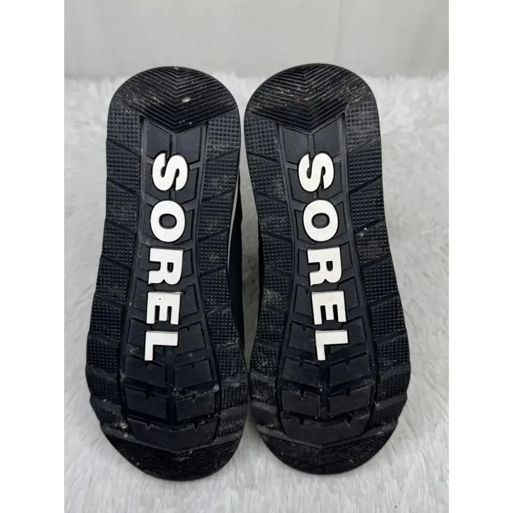 SOREL / quarry gray Whitney II tall lace waterproof snow boots / 7.5